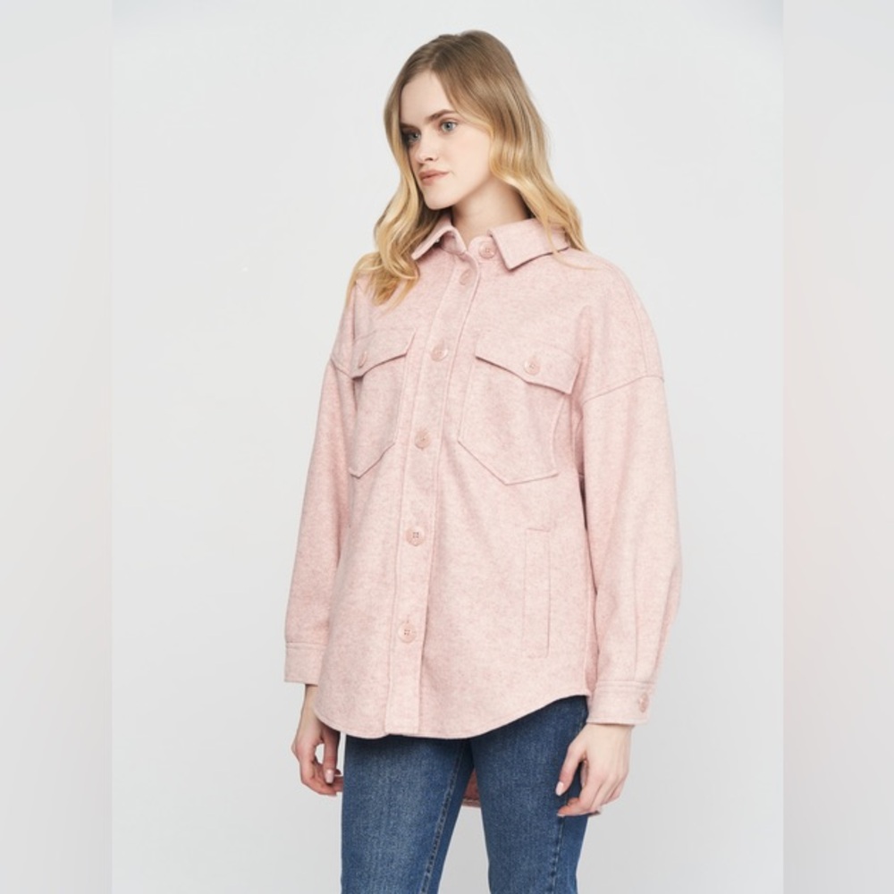 BUTTON UP SHACKET